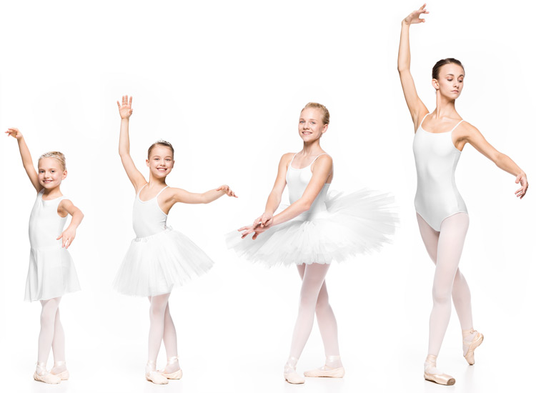 dancewear product photography